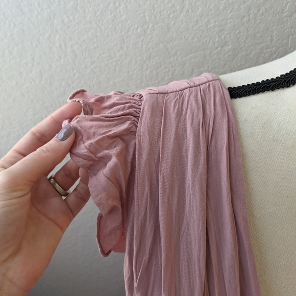 Azazie Blush Bridesmaid Dress Sz A2 - Picture 10 of 16